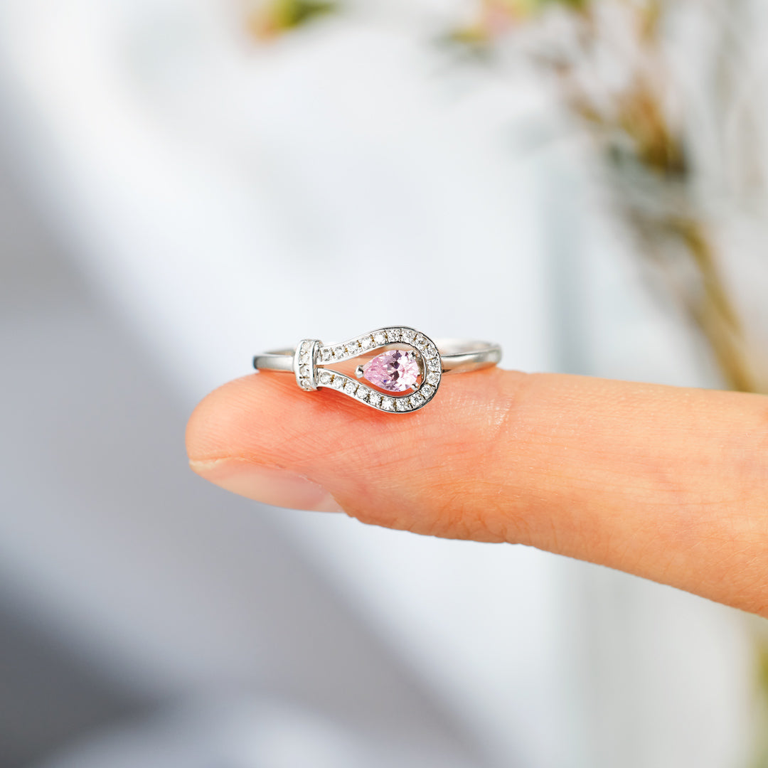 Our Love Pavé Knot Ring