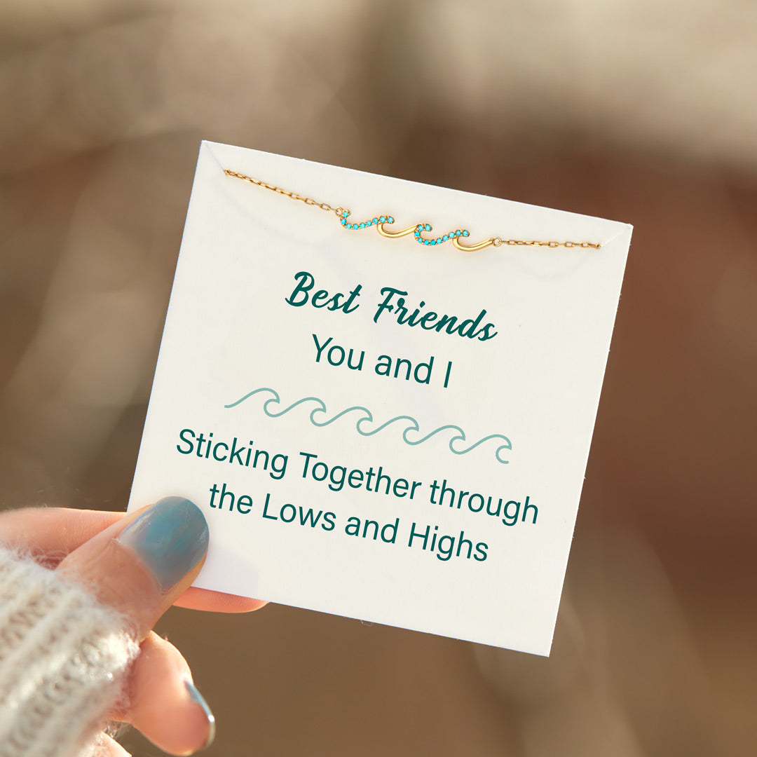 Best Friends Triple Wave Bracelet