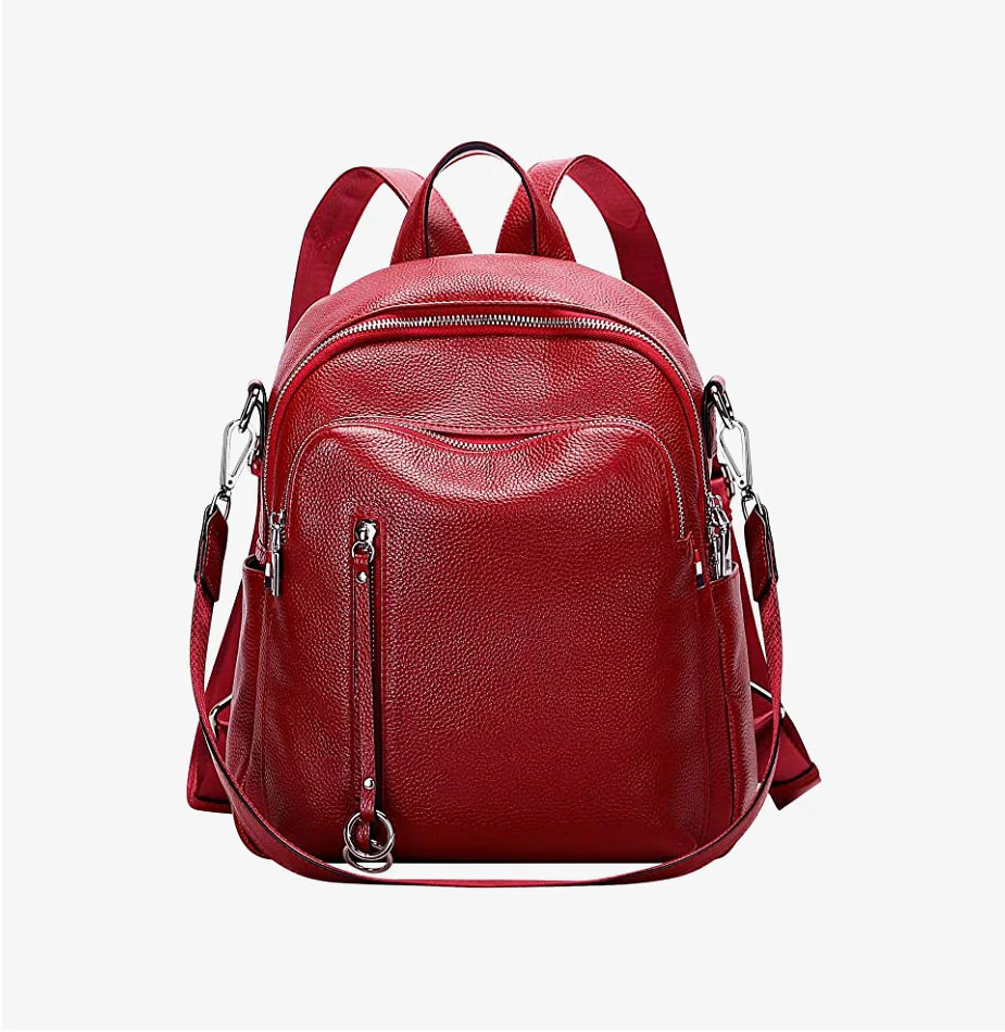 Fashion Genuine Leather Backpack Purse