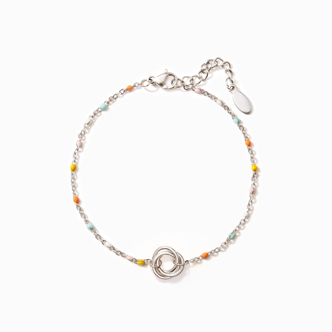 Badass Girl Gang Triple Circle Bracelet